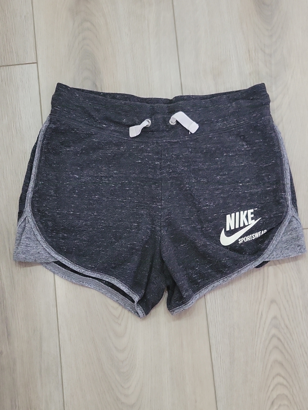 Nike Black Heather Women's Drawstring Shorts